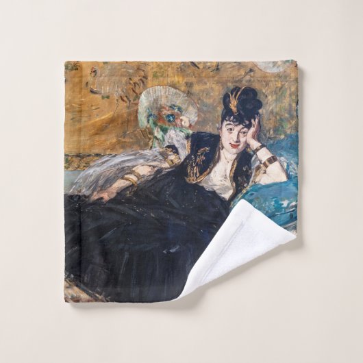 Edouard Manet - Dame met ventilatoren Bad Handdoek (Wasdoekje)