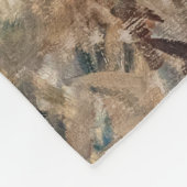 Edouard Manet - Dame met ventilatoren Fleece Deken (Hoek)