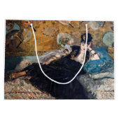 Edouard Manet - Dame met ventilatoren Groot Cadeauzakje (Achterkant)