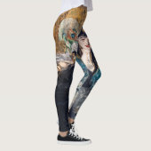 Edouard Manet - Dame met ventilatoren Leggings (Rechts)