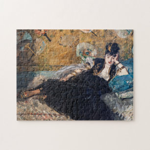 Edouard Manet - Dame met ventilatoren Legpuzzel