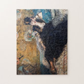 Edouard Manet - Dame met ventilatoren Legpuzzel (Verticaal)
