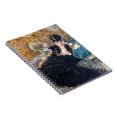 Edouard Manet - Dame met ventilatoren Notitieboek (Rechterzijde)