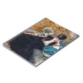 Edouard Manet - Dame met ventilatoren Notitieboek (Linkerzijde)