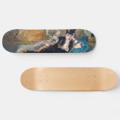 Edouard Manet - Dame met ventilatoren Persoonlijk Skateboard (Horizontaal)