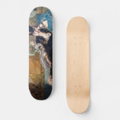 Edouard Manet - Dame met ventilatoren Persoonlijk Skateboard (Voorkant)