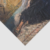 Edouard Manet - Dame met ventilatoren Tissuepapier (Detail)