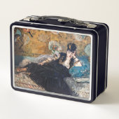 Edouard Manet - Dame met waaier (Achterkant)