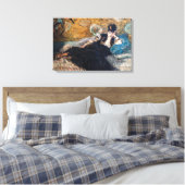 Edouard Manet - Dame met waaier Canvas Afdruk (Insitu (Slaapkamer))