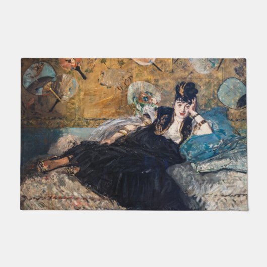 Edouard Manet - Dame met waaier Deurmat (Voorkant)