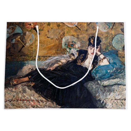 Edouard Manet - Dame met waaier Groot Cadeauzakje (Voorkant)
