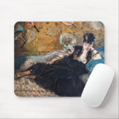 Edouard Manet - Dame met waaier Muismat (Met muis)