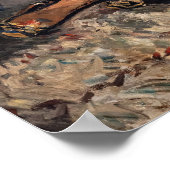 Edouard Manet - Dame met waaier Poster (Hoek)