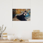 Edouard Manet - Dame met waaier Poster (Keuken)