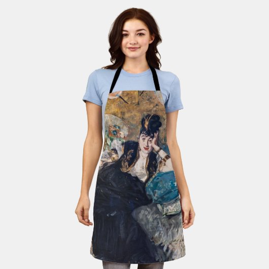 Edouard Manet - Dame met waaier Schort (Gedragen)