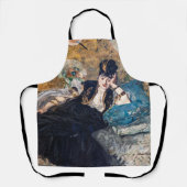 Edouard Manet - Dame met waaier Schort (Voorkant)