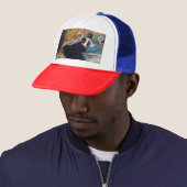 Edouard Manet - Dame met waaier Trucker Pet (In situ)