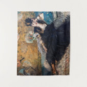 Edouard Manet - Dame met waaier Wandkleed (Voorkant)