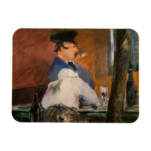 Edouard Manet - De Bar, Le Bouchon Magneet (Horizontaal)
