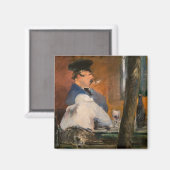 Edouard Manet - De Bar, Le Bouchon Magneet (Voorkant / Achterkant)