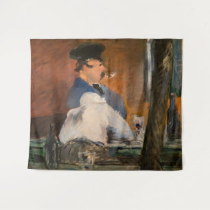 Edouard Manet - De Bar, Le Bouchon Wandkleed