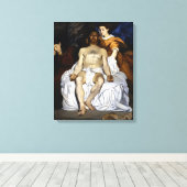 Édouard Manet De dode Christus met Angels Canvas Afdruk (Insitu (Houten vloer))