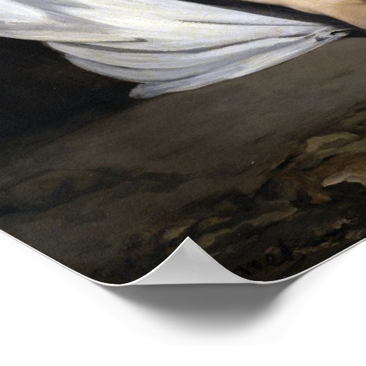 Édouard Manet De dode Christus met Angels Poster (Hoek)