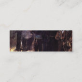 Edouard Manet-De executie van keizer Maximilian Mini Visitekaartje (Achterkant)
