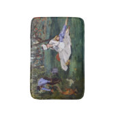 Edouard Manet - De familie Monet in hun tuin Badmat (Voorkant Verticaal)