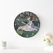 Edouard Manet - De familie Monet in hun tuin Grote Klok (Huis)