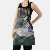 Edouard Manet - De familie Monet in hun tuin Schort (Insitu)