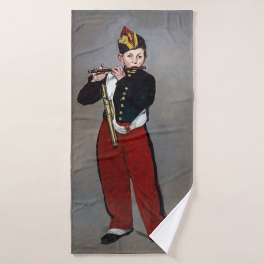 Edouard Manet - De Fifer/Young Flutist Bad Handdoek (Badhanddoek)