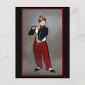 Edouard Manet - De Fifer/Young Flutist Briefkaart (Voorkant)