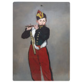 Edouard Manet - De Fifer/Young Flutist Klembord (Achterkant)