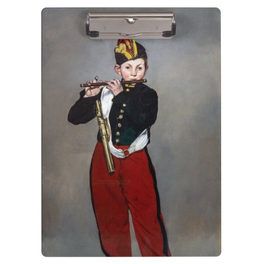 Edouard Manet - De Fifer/Young Flutist Klembord (Voorkant)