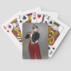 Edouard Manet - De Fifer/Young Flutist Pokerkaarten