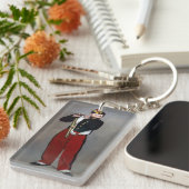 Edouard Manet - De Fifer/Young Flutist Sleutelhanger (Voorkant Rechts)