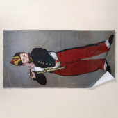 Edouard Manet - De Fifer/Young Flutist Strandlaken (Voorkant)