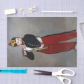 Edouard Manet - De Fifer/Young Flutist Tissuepapier (Craft)