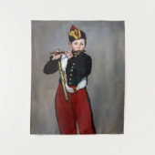 Edouard Manet - De Fifer/Young Flutist Wandkleed (Voorkant)