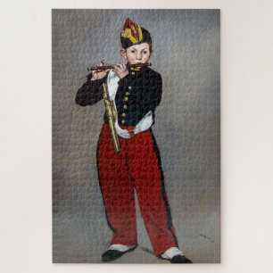 Edouard Manet - De fluiter / Jonge fluiter Legpuzzel