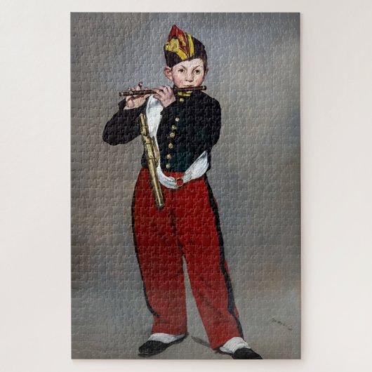 Edouard Manet - De fluiter / Jonge fluiter Legpuzzel (Verticaal)
