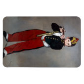Edouard Manet - De fluiter / Jonge fluitist Magneet (Horizontaal)