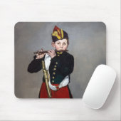 Edouard Manet - De fluiter / Jonge fluitist Muismat (Met muis)