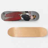 Edouard Manet - De fluiter / Jonge fluitist Persoonlijk Skateboard (Horizontaal)