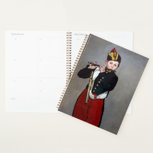 Edouard Manet - De fluiter / Jonge fluitist Planner (Display)