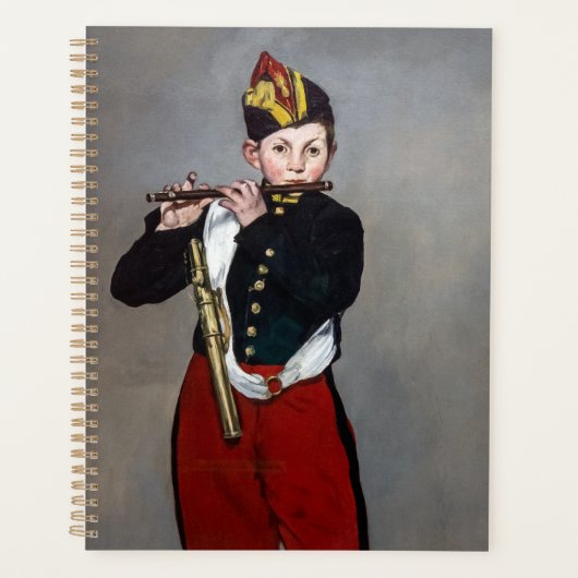 Edouard Manet - De fluiter / Jonge fluitist Planner (Voorkant)