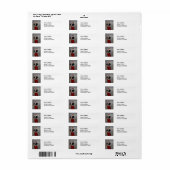 Edouard Manet - De fluiter / Jonge fluitspeelster Etiket (Full Sheet)