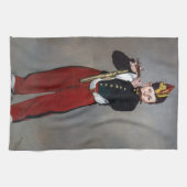Edouard Manet - De fluiter / Jonge fluitspeelster Theedoek (Horizontaal)