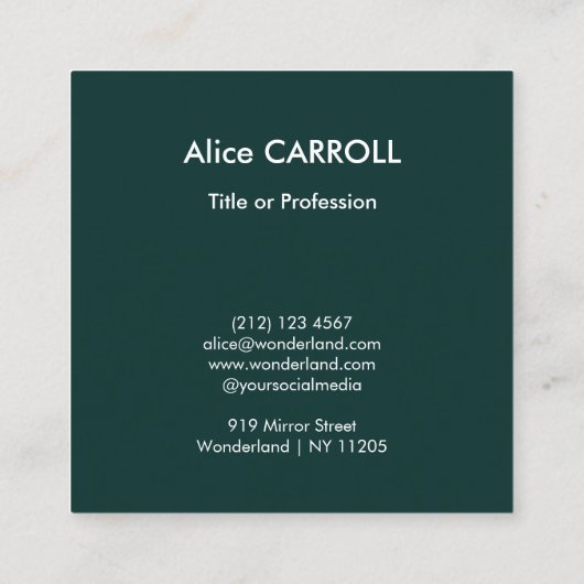 Edouard Manet - De races op Longchamp - QR Code Vierkante Visitekaartje (Achterkant)